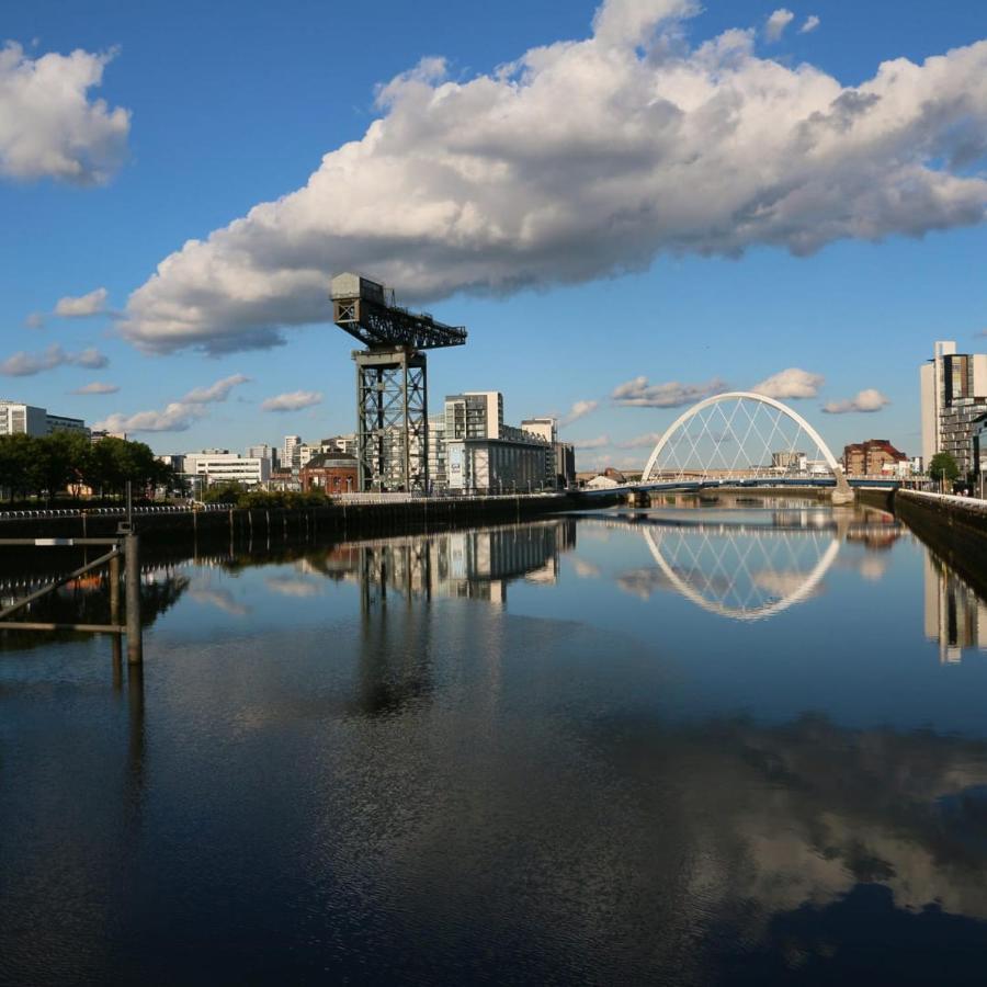 1 Bedroom Flat In The Heart Of Merchant City Glasgow Exteriér fotografie