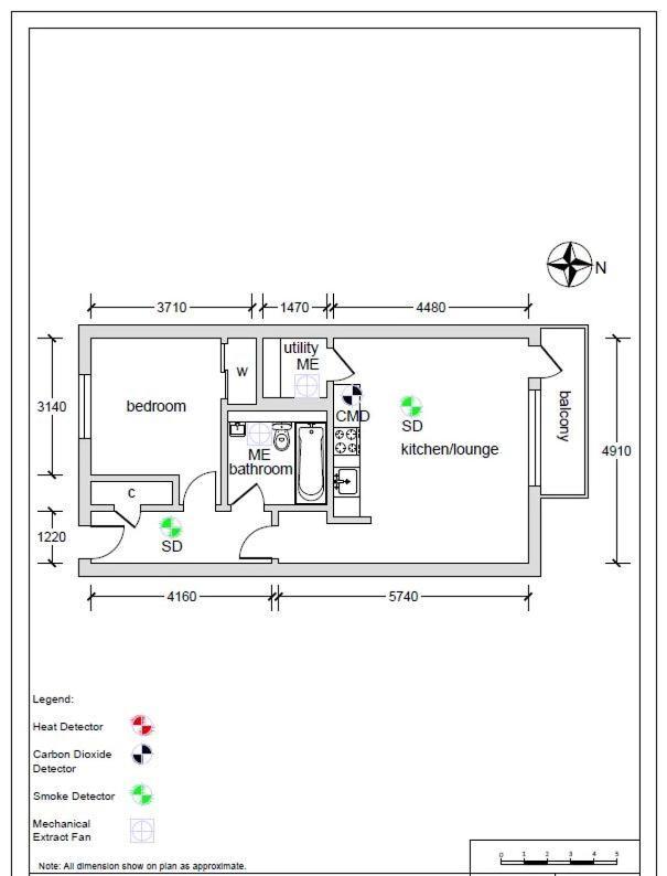 1 Bedroom Flat In The Heart Of Merchant City Glasgow Exteriér fotografie