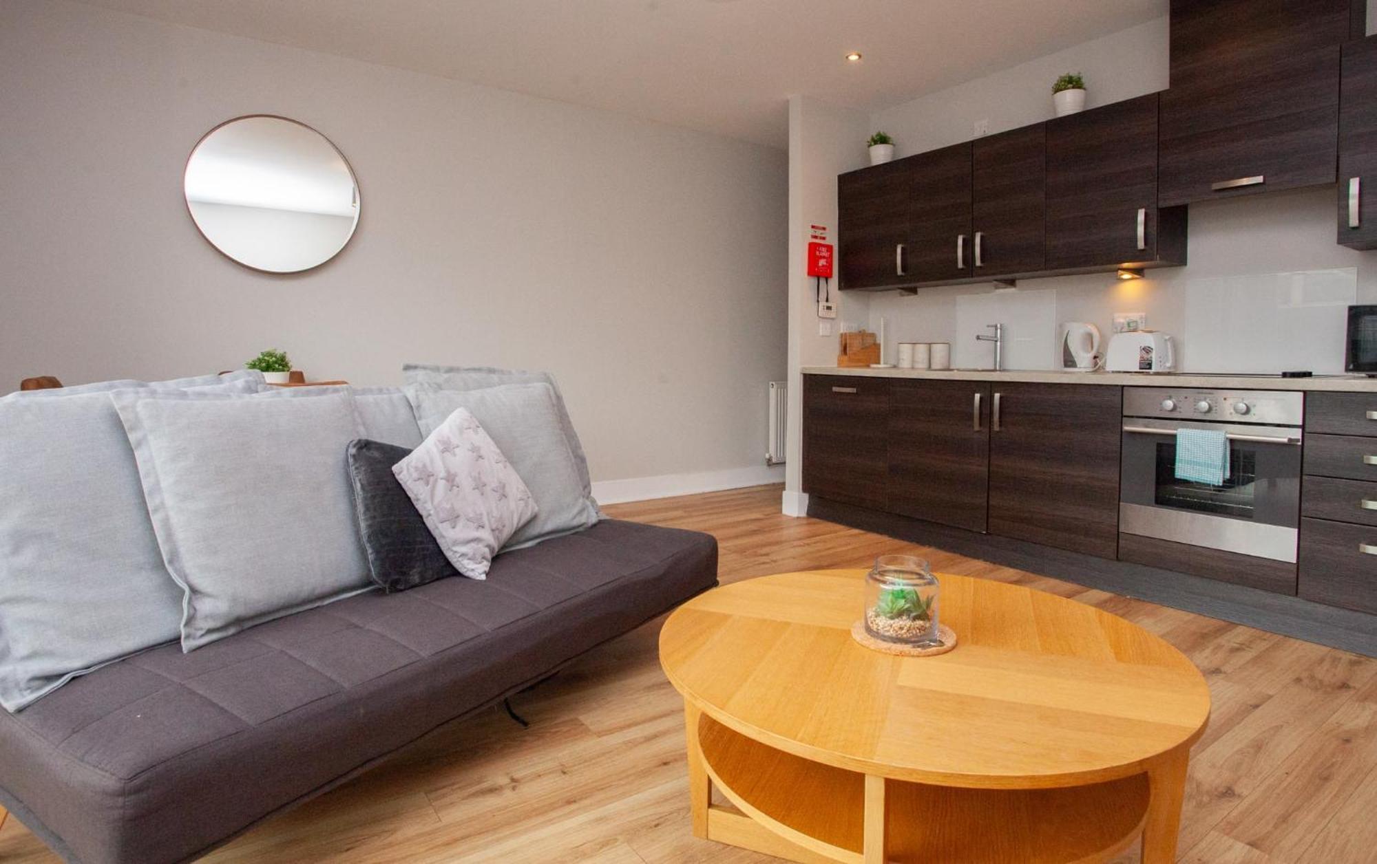 1 Bedroom Flat In The Heart Of Merchant City Glasgow Exteriér fotografie