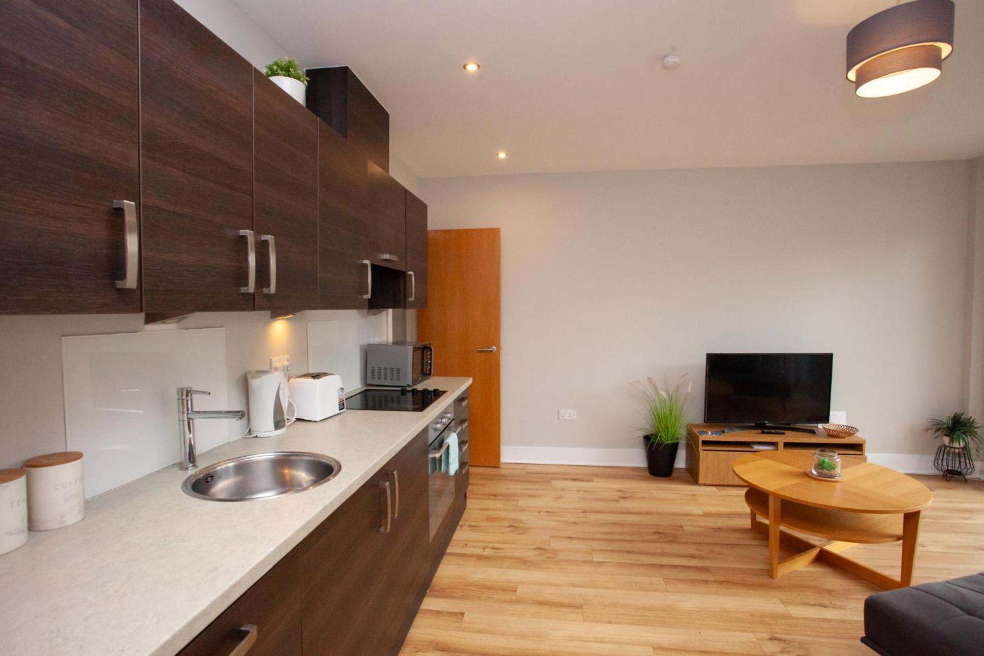 1 Bedroom Flat In The Heart Of Merchant City Glasgow Exteriér fotografie